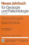 NEUES JAHRBUCH FUR GEOLOGIE UND PALAONTOLOGIE-ABHANDLUNGEN雜志封面